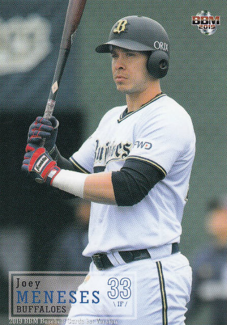 2019 BBMベースボールカード 097 メネセス オリックス・バファローズ (レギュラーカード) 1stバージョン