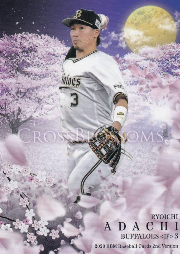 BBM 2020 CB53 安達了一 オリックス・バファローズ (レギュラーカード/CROSS BLOSSOMS) ベースボールカード 2ndバージョン