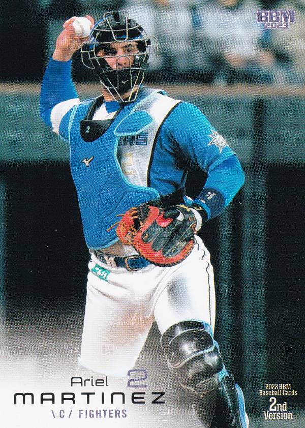 BBM ベースボールカード 354 マルティネス 北海道日本ハムファイターズ (レギュラーカード) 2023 2ndバージョン