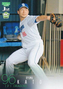 BBM ベースボールカード 162 加藤竜馬(ROOKIE) 中日ドラゴンズ (レギュラーカード) 2024 1stバージョン