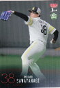 【銀紙版 203/300】BBM ベースボールカード 241 澤柳亮太郎(ROOKIE) 福岡ソフトバンクホークス (レギュラーカード) 2024 1stバージ...