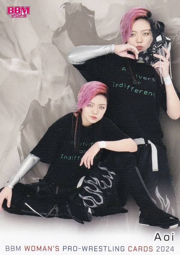 BBM 女子プロレスカード 003 Aoi (レギュラーカード) 2024