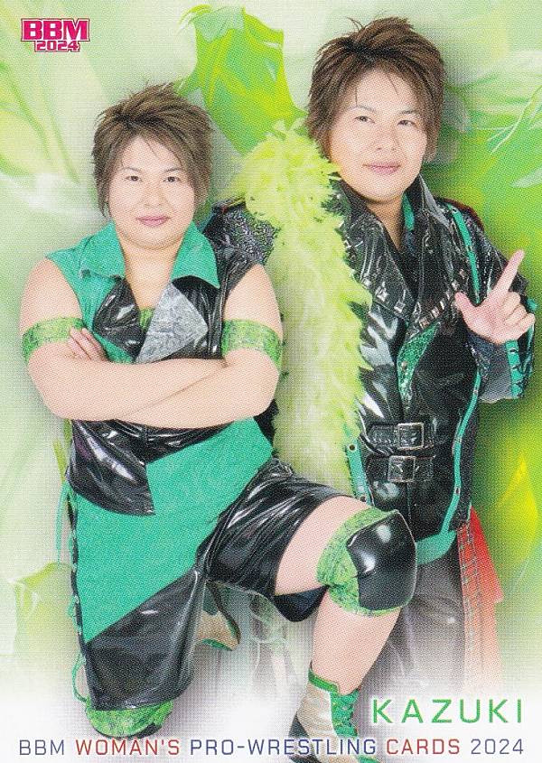 BBM 女子プロレスカード 034 KAZUKI (レギュラーカード) 2024