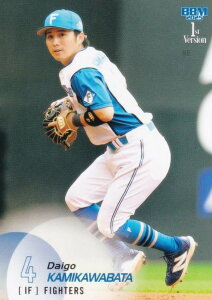 BBM ベースボールカード 203 上川畑大悟 北海道日本ハムファイターズ (レギュラーカード) 2025 1stバージョン