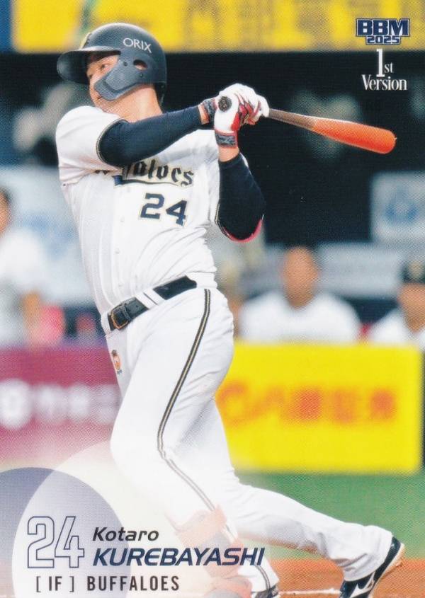 樂天商城 - BBM ベースボールカード 286 紅林弘太郎 オリックス・バファローズ (レギュラーカード) 2025 1stバージョン