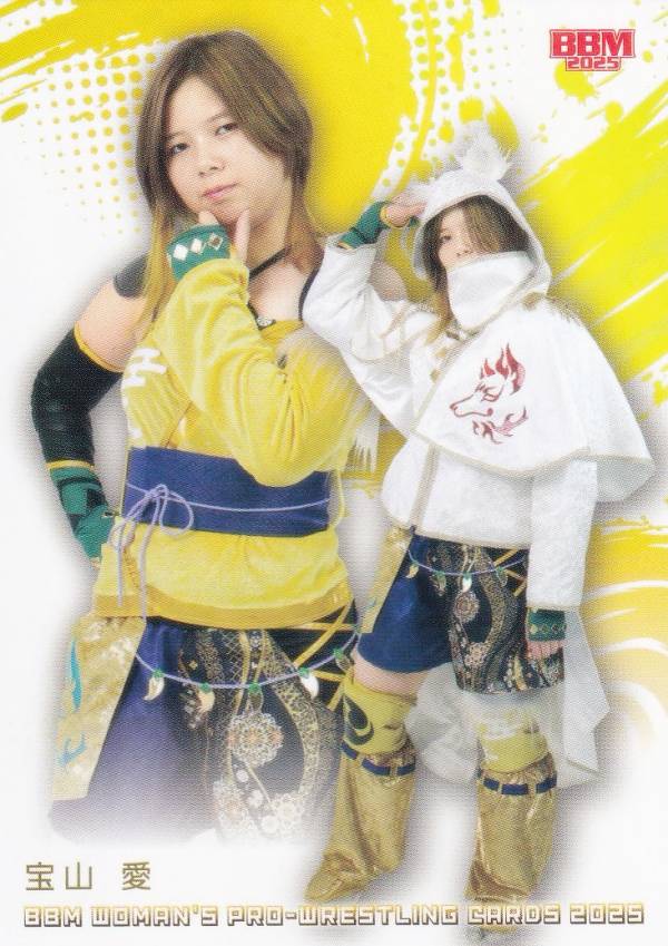 BBM 女子プロレスカード 111 宝山愛 (レギュラーカード/現役選手) 2025