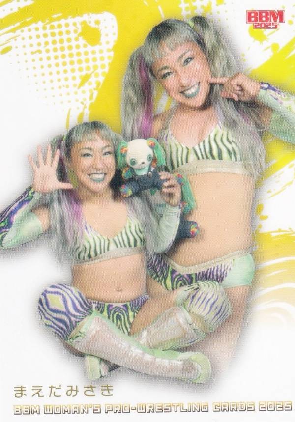 BBM 女子プロレスカード 116 まえだみさき (レギュラーカード/現役選手) 2025