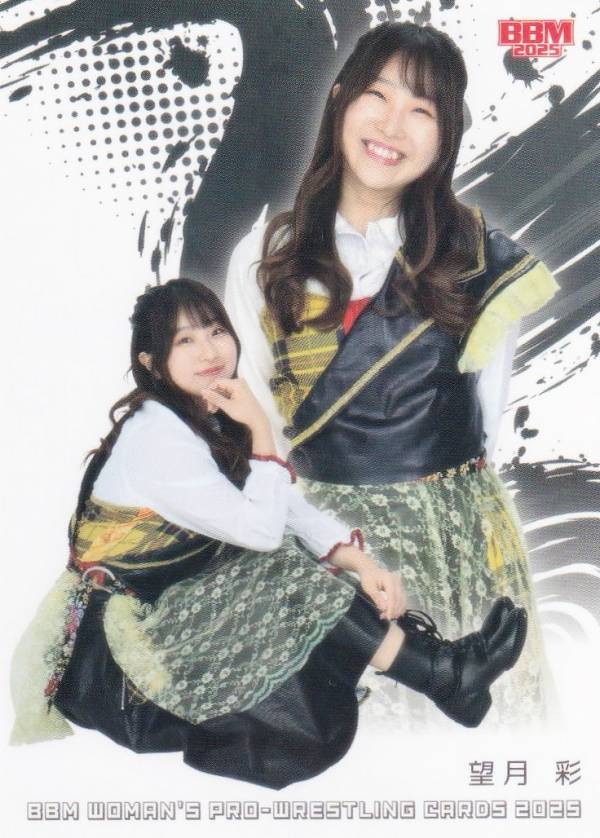 BBM 女子プロレスカード 157 望月彩 (レギュラーカード/リングアナウンサー) 2025