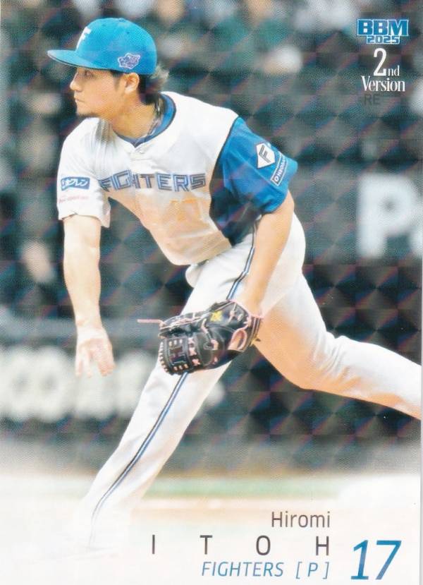 【キラカードパラレル】BBM ベースボールカード 500 伊藤大海 北海道日本ハムファイターズ (レギュラーカード) 2025 2ndバージョン