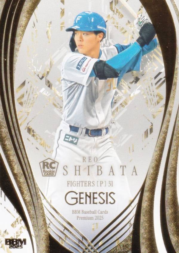 BBM ベースボールカード 067 柴田獅子(ROOKIE) 北海道日本ハムファイターズ (レギュラーカード) 2025 GENESIS ジェネシス