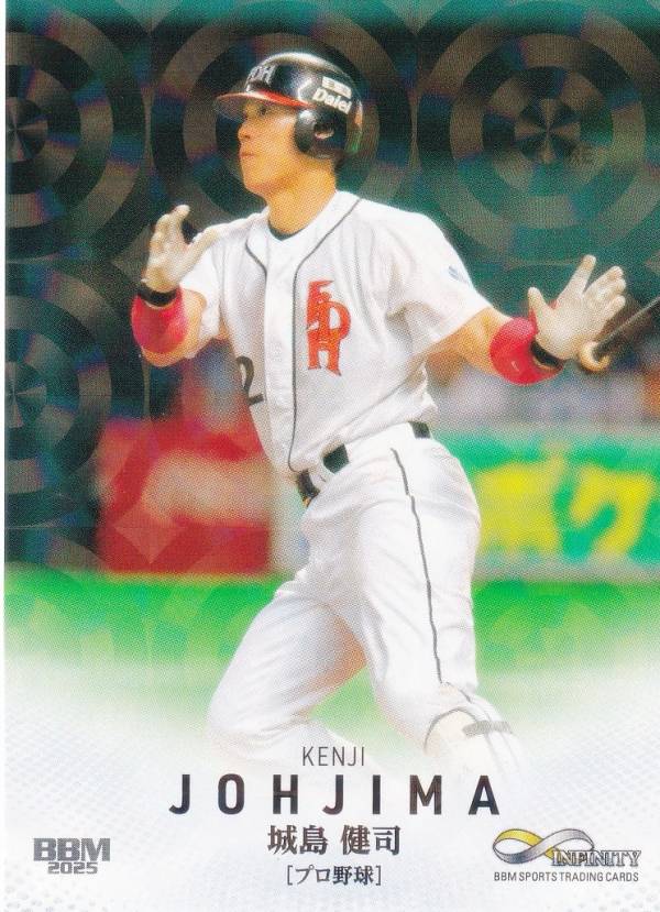 【キラカード版】BBM スポーツトレーディングカード 07 城島健司 福岡ソフトバンクホークス プロ野球 (レギュラーカード) 2025 INFINIT..