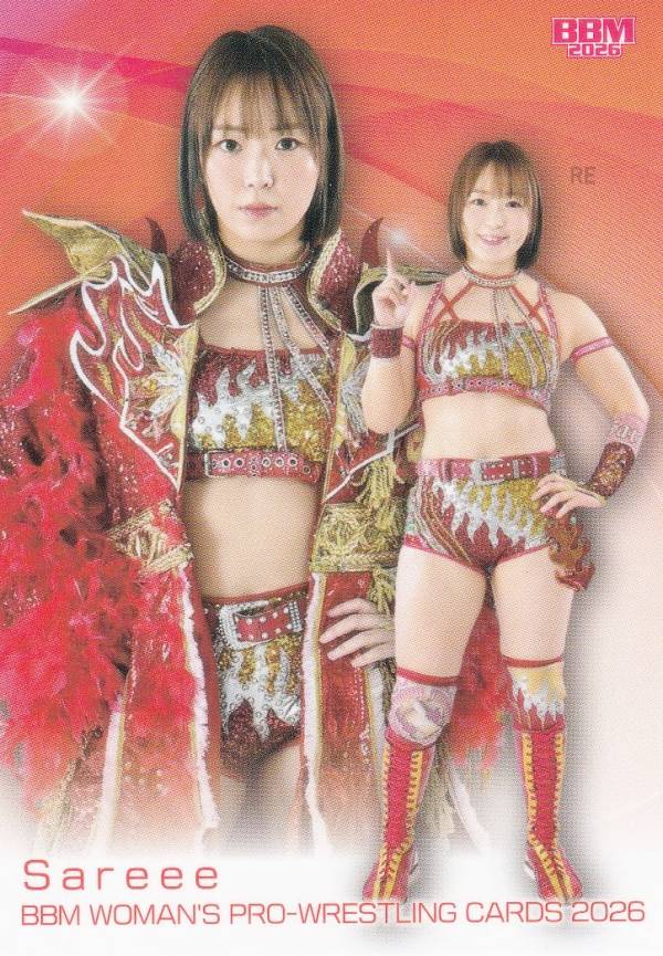 Rakuten - BBM 女子プロレスカード 058 Sareee (レギュラーカード/現役選手) 2026