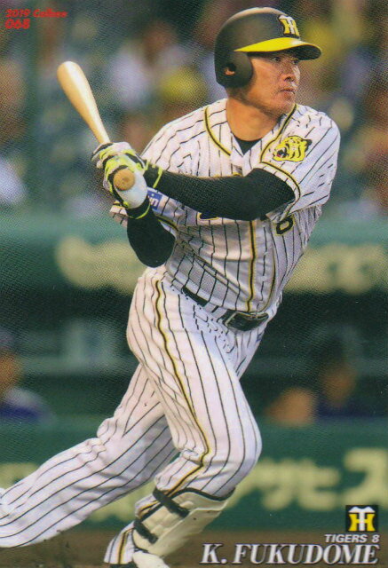 プロ野球チップス2019 第1弾 reg-068 福留孝介 (阪神) レギュラーカード