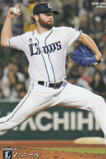 プロ野球チップス2020 第1弾 reg-006 Z.ニール (西武/レギュラーカード)の商品画像