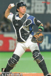 プロ野球チップス2019 第2弾 reg-087 鶴岡慎也 (日本ハム) レギュラーカード