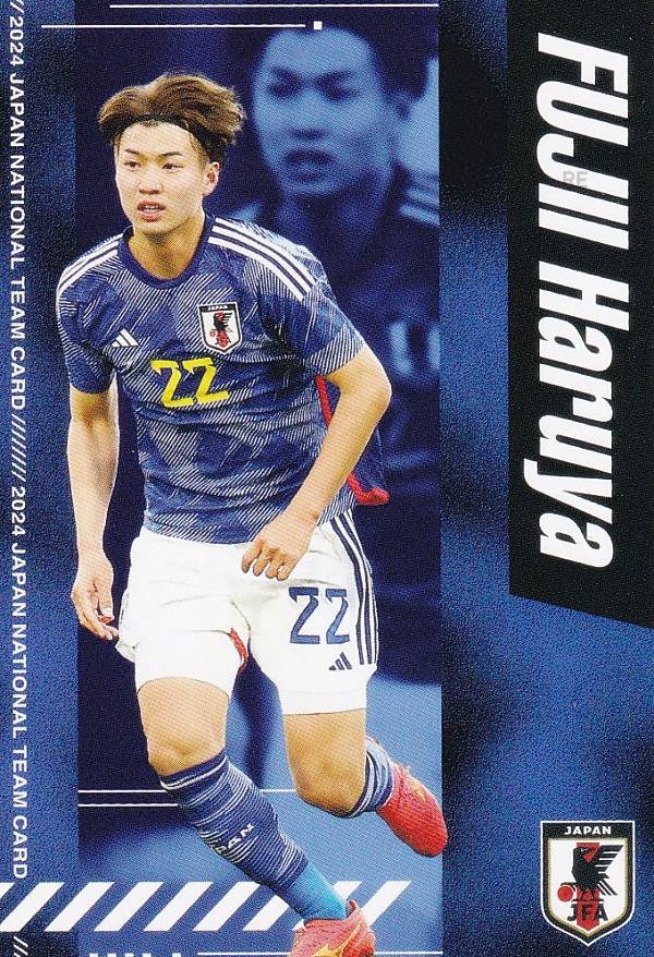 Jリーグチップス＆サッカー日本代表チームチップス reg-011 藤井陽也 KVコルトレイク (レギュラーカード) サッカー日本代表チームチップス2024