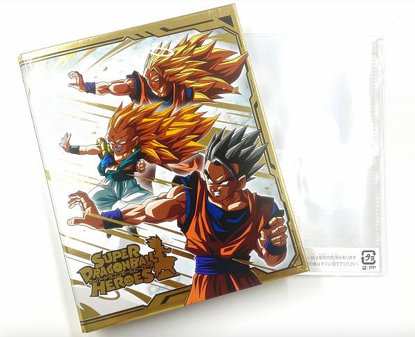 ドラゴンボールヒーローズ PBBS14 バインダー本体/4ポケットリフィル10枚 セットのみ オフィシャル4ポケットバインダーセット 魔神ブウ編