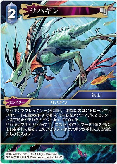 ファイナルファンタジーTCG 7-110C (C 