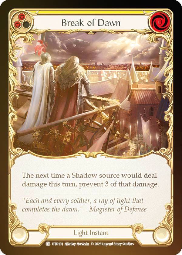 REALiZE ȥ쥫ۥӡŷԾŹ㤨֡ڥ쥤ܡFOILۥեå֥å DTD 101 Break of Dawn (C  Dusk till DawnפβǤʤ100ߤˤʤޤ