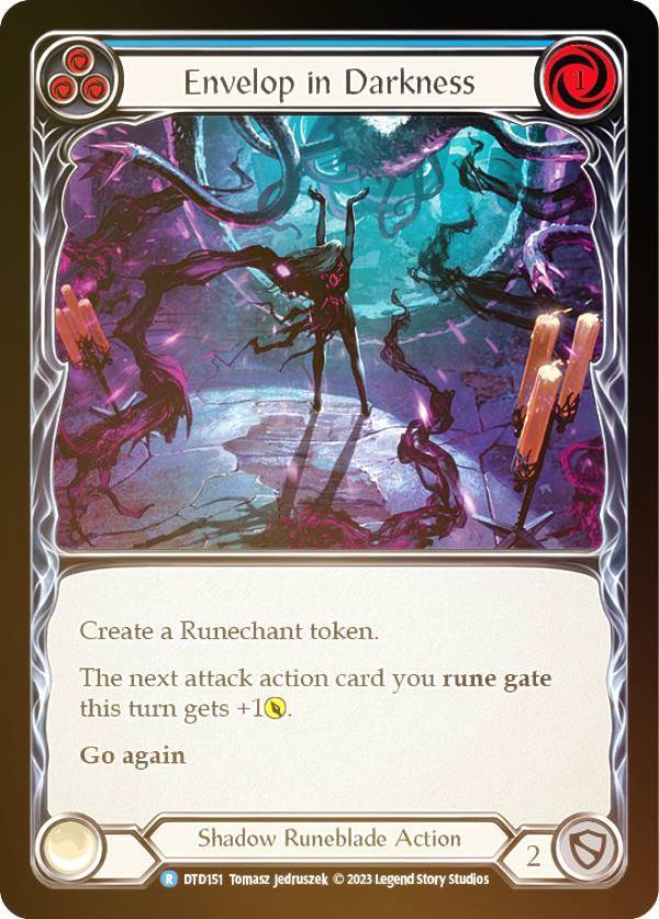 フレッシュ＆ブラッド DTD 151 Envelop in Darkness (R レア) Dusk till Dawn
