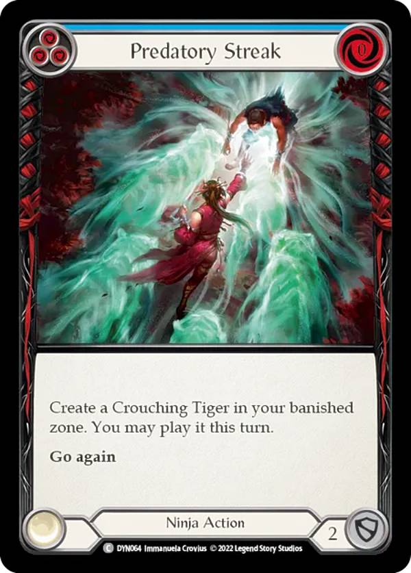 REALiZE ȥ쥫ۥӡŷԾŹ㤨֥եå֥å DYN 064 Predatory Streak (C  Dynasty Flesh and BloodפβǤʤ50ߤˤʤޤ