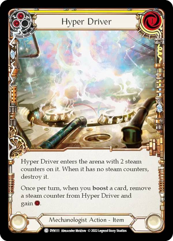 フレッシュ＆ブラッド DYN 111 Hyper Driver (C コモン) Dynasty Flesh and Blood