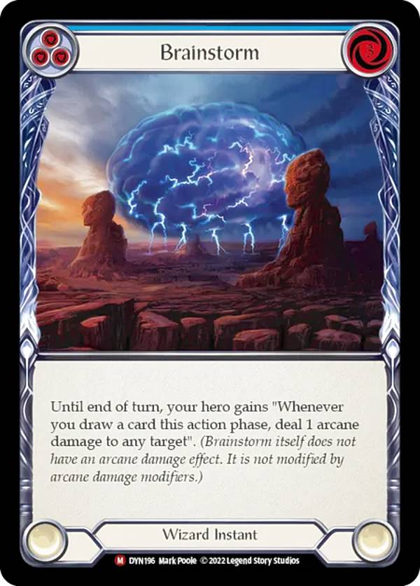 フレッシュ＆ブラッド DYN 196 Brainstorm (M マジェスティック) Dynasty Flesh and Blood