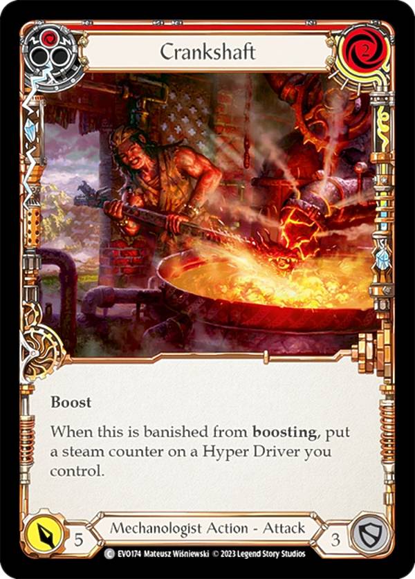 �ե�å�����֥�å� EVO 174 Crankshaft (C �����) Bright Lights Flesh and Blood