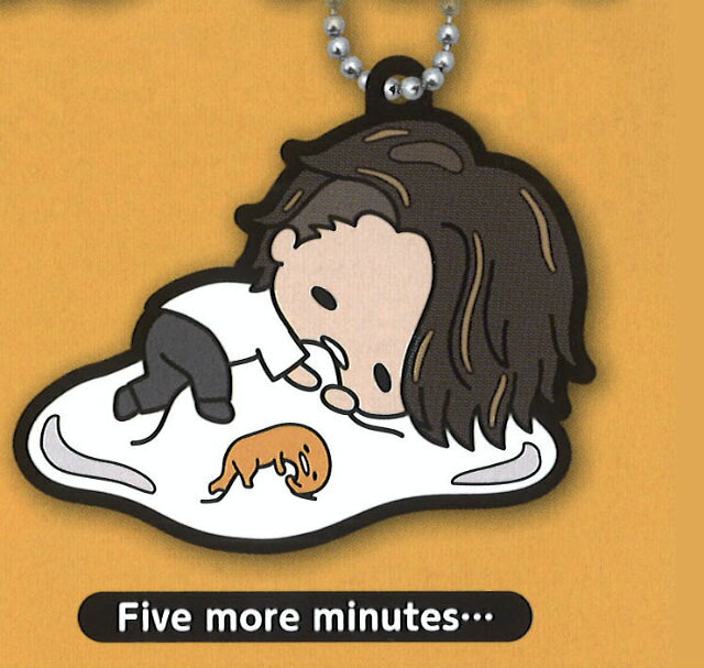 【Five more minutes…】Jin×Gudetama ラバーマスコット 赤西仁
