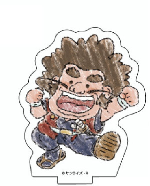 【剣部シバラク】 アクリルぷちスタンド 魔神英雄伝ワタル 01 グラフアートデザイン