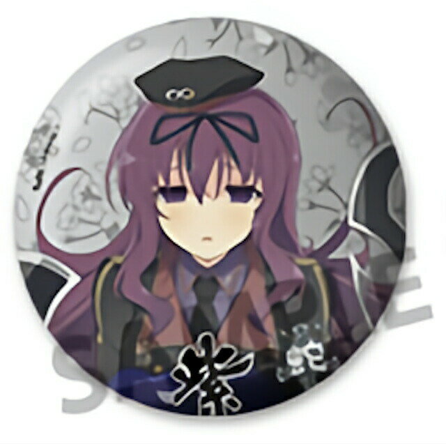 【紫】 シノビマスター閃乱カグラ NEW LINK 缶バッジコレクション Vol.3