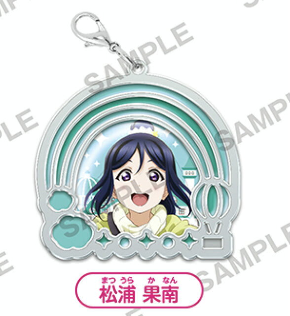 [마츠우라 카난] 러브라이브! 선샤인!! The School Idol Movie Over the Rainbow 클리어 스테인드 매력 컬렉션