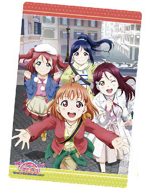 [25. 치카 & 리코 & 카난 & 루비 / 사복 ver. (포스터 카드)] 러브라이브! 선샤인!! The School Idol Movie Over the Rainbow 웨이퍼 2