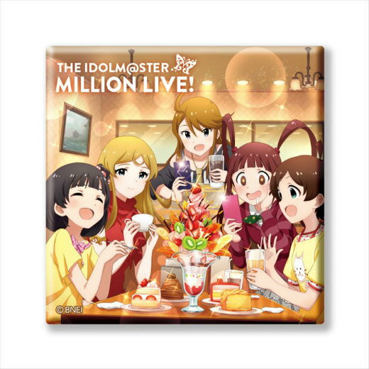 【M＠STER SPARKLE 07】 アイドルマスター ミリオンライブ！ トレーディングCDジャケット缶バッジ