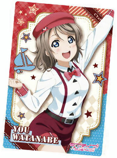 【11 渡辺曜 (Aqours) 】 ラブライブ！サンシャイン!! ウエハース Vol.7のサムネイル