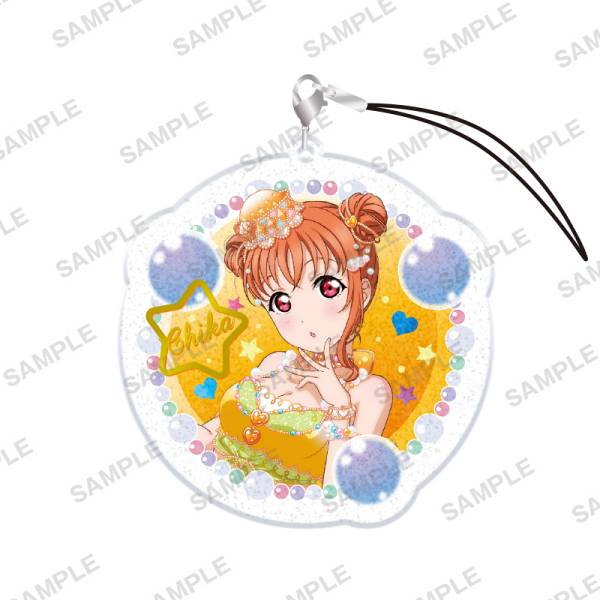 樂天商城 - 【千歌】 ラブライブ！サンシャイン!! ラメアクリルストラップ