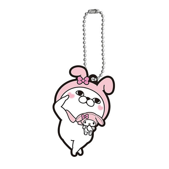 【マイメロディ?うさぎさん】 サンリオキャラクターズ?ヨッシースタンプ カプセルラバーマスコット2