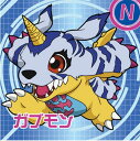 【No.10 ガブモン (N ノーマル) 】 デジモン シールウエハース(3)