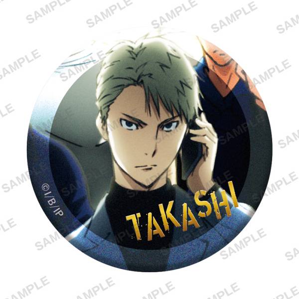 【タカシ (箔押しver.) 】 池袋ウエストゲートパーク カプセル缶バッジ