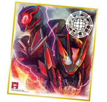 【3.仮面ライダーゼロワン ヘルライジングホッパー vs 仮面ライダーエデン】 仮面ライダー 色紙ART 8