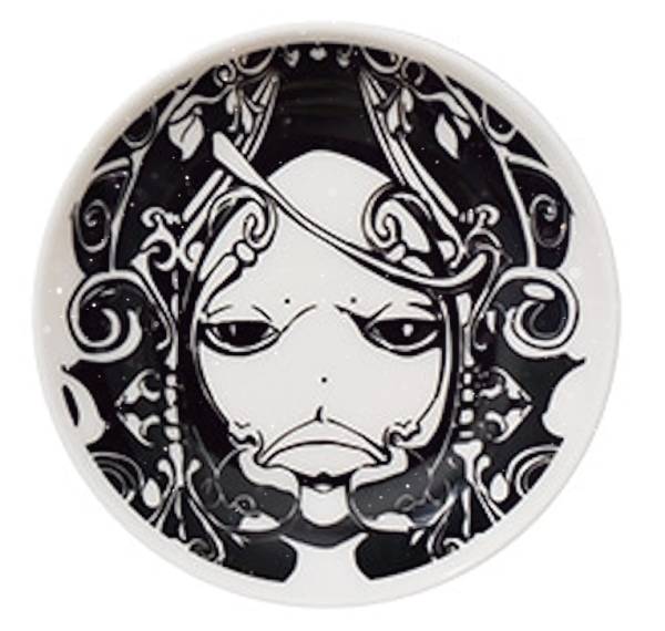 【F賞 白の書 (豆皿) 】 NieRゲームシリーズ10周年記念くじ