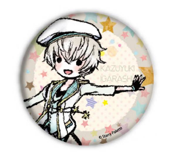 【五十嵐一雪】 缶バッジ スターリィパレット 01 ステージ衣装Ver.(グラフアートデザイン)