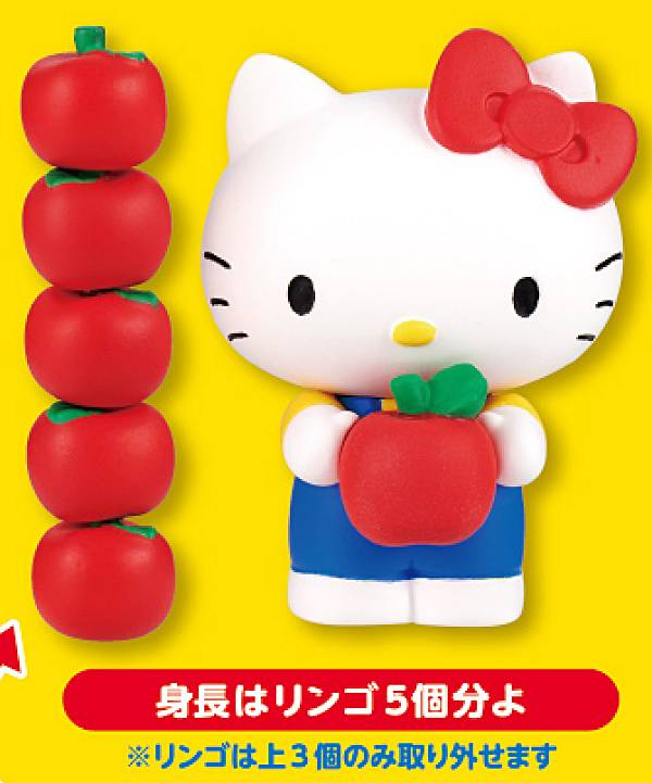 【身長はリンゴ5個分よ】 I 039 m Hello Kitty フィギュアコレクション