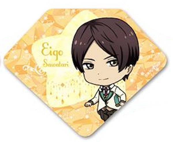 【申渡栄吾】 高校星歌劇 スタミュ トレーディングプリズムバッジ