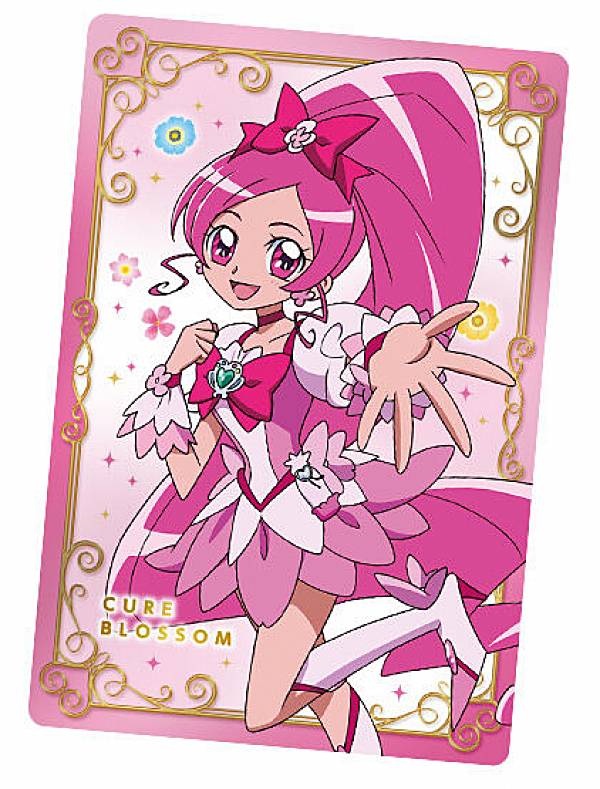 【P06.キュアブロッサム】 映画トロピカルージュ プリキュア 雪のプリンセスと奇跡の指輪 キラキラカードグミ