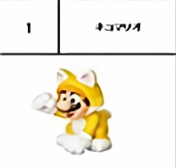 【1.ネコマリオ】 チョコエッグ スーパーマリオ 3Dワールド+フューリーワールド