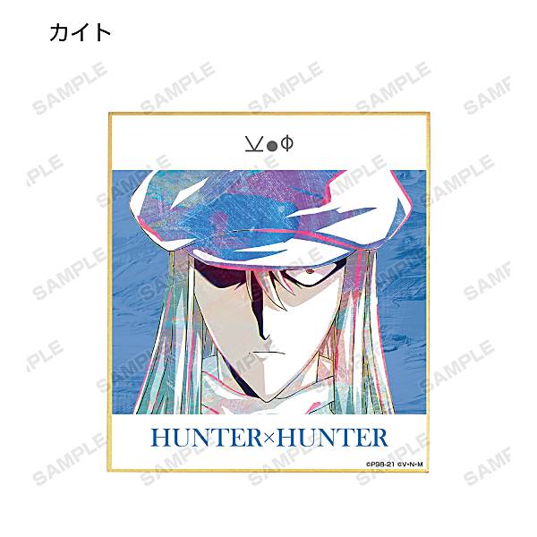 【カイト】 HUNTER×HUNTER トレーディングAni-Art第3弾ミニ色紙のサムネイル