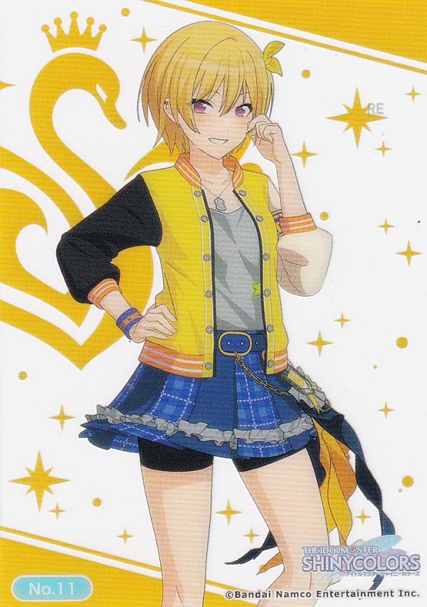 【No.11 西城樹里】 ブシロードトレーディングカード コレクションクリア アニメ アイドルマスター シ..