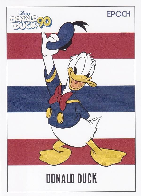 Other - 【04 ドナルド・ダック (レギュラーカード) 】 DONALD DUCK ドナルドダック 90周年プレミアムコレクションカード