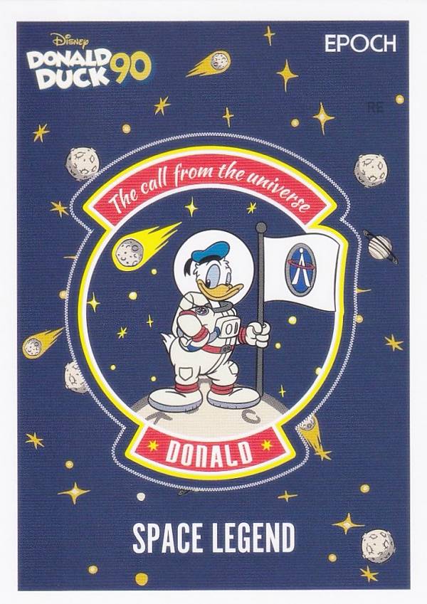 【16 ドナルド・ダック (レギュラーカード) 】 DONALD DUCK ドナルドダック 90周年プレミアムコレクションカード